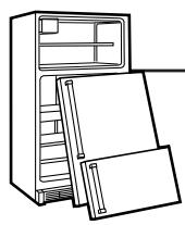 GE SIDE-BY-SIDE REFRIRATOR 23 - MESURES DE SECURITÉ - 1