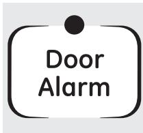 GE SIDE-BY-SIDE REFRIRATOR 23 - Door Alarm (Alarma de puerta) (en algunos modelos) - 1