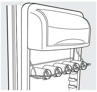 GE SIDE-BY-SIDE REFRIRATOR 23 - Clayettes de congélateur fixes - 1