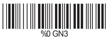 COMET LABS LECTEURS DE CODES BARRES - Configuration du code entrelacé 25 - 1