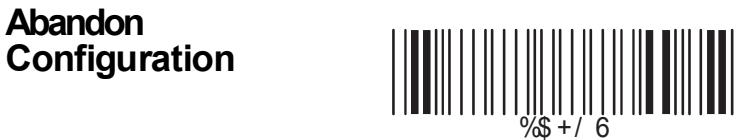 COMET LABS LECTEURS DE CODES BARRES - Page principale de configuration - 6