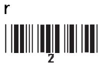 COMET LABS LECTEURS DE CODES BARRES - Appendice b table ASCII - 40