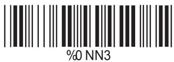 COMET LABS LECTEURS DE CODES BARRES - A> transmission du check digit - 1