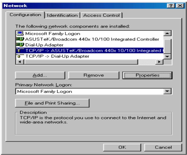 COMET LABS NRM42 - Configuration sous Windows 95/98/Me - 1