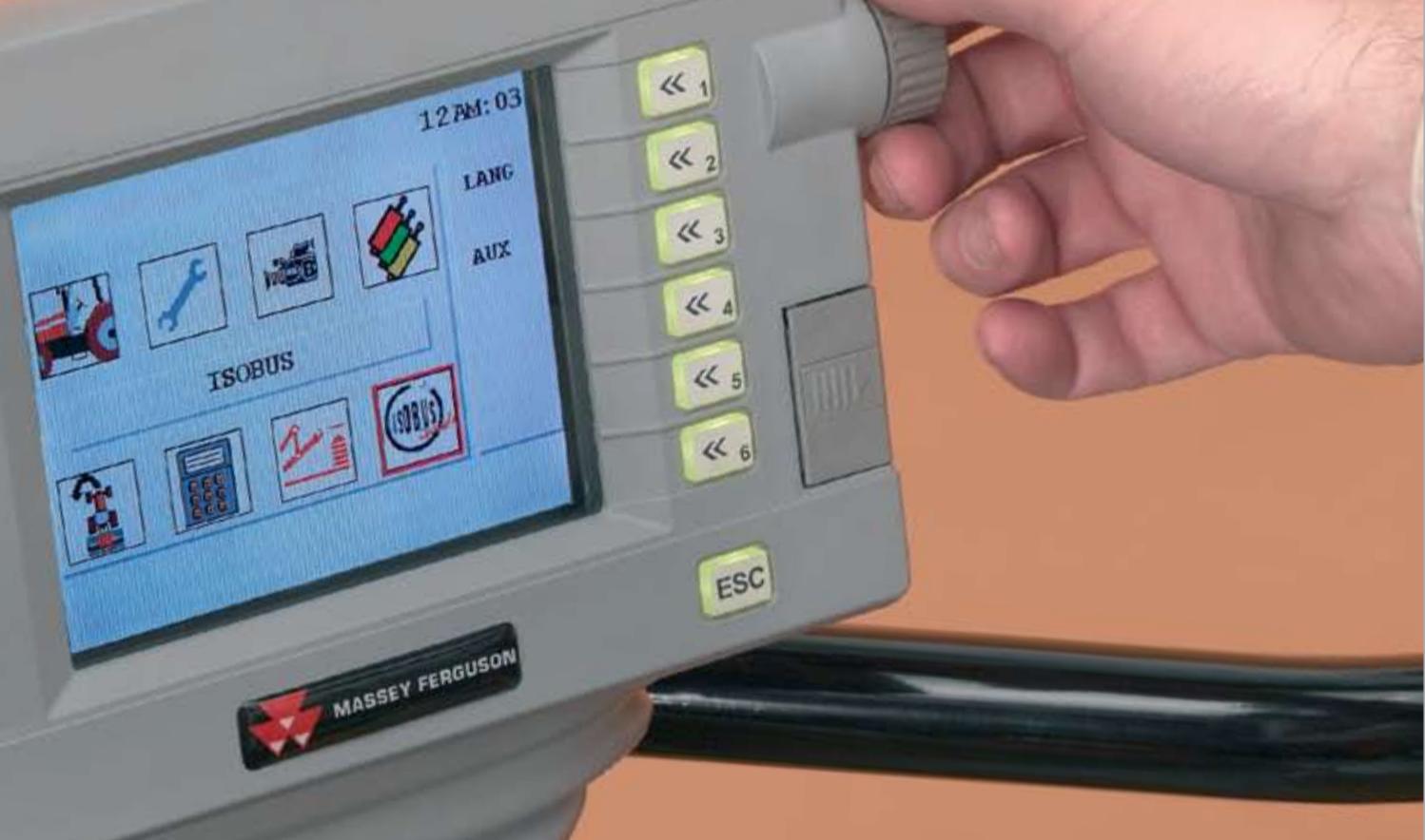MASSEY FERGUSON MF7400 - Contrôle des outils trainés (T.I.C) - 1