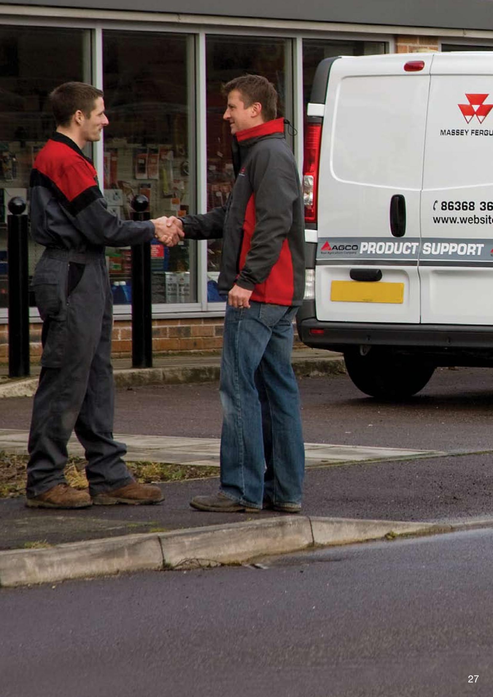 MASSEY FERGUSON MF7400 - Garantie pour toute la durée de vie de la machine - 1