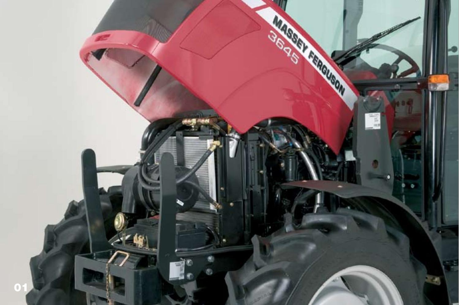 MASSEY FERGUSON 3600 - Puisance optimale et souplesse absolue des transmissions - 2