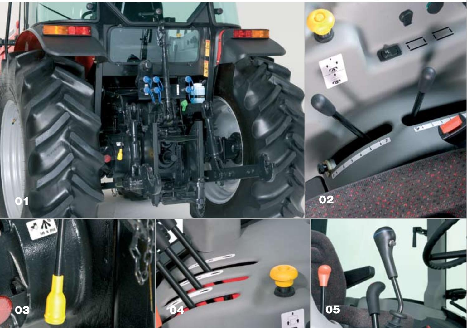 MASSEY FERGUSON 3600 - Choix de systèmes de PDF - 1
