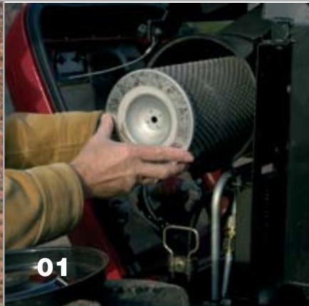 MASSEY FERGUSON 4400 - Simplicité des opérations d'entretien courantes - 3