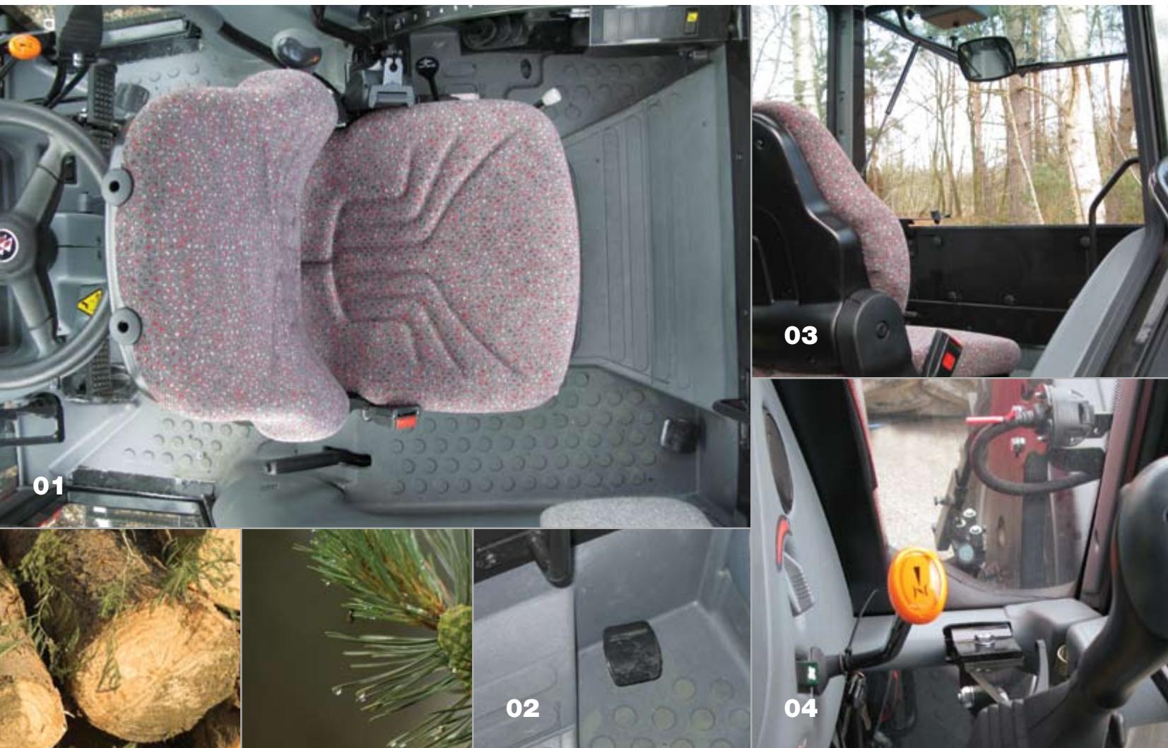 MASSEY FERGUSON 4400 - Prise en charge des applications forestières - 1