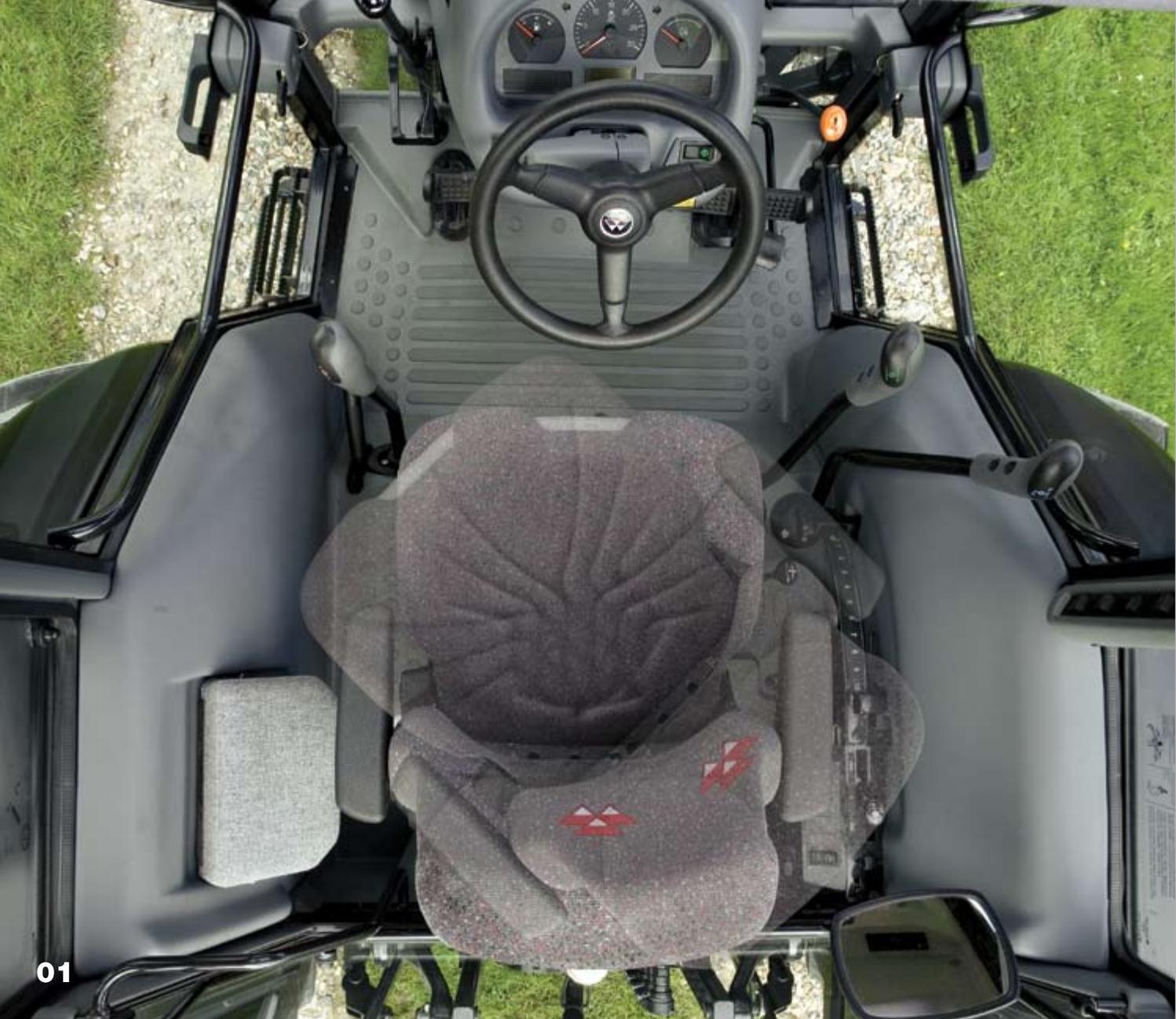 MASSEY FERGUSON 4400 - Facilité d'utilisation et accessibilité des commandes - 1