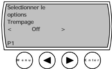 ASKO W620 - Le menu des options - 1