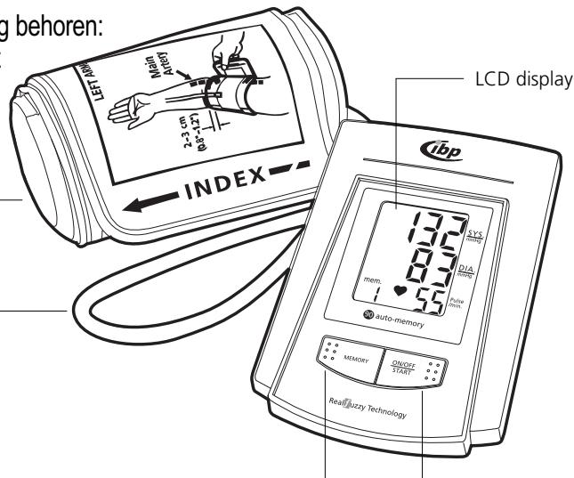 IBP MEDIPRO 100FN - Onderdelen van het toestel - 1