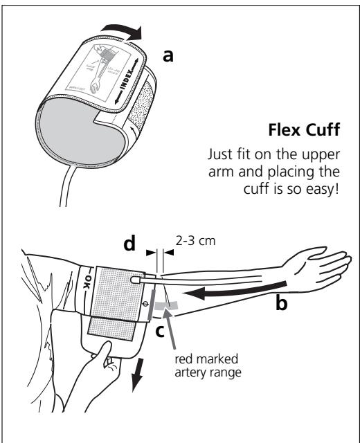 IBP MEDIPRO 100FN - attaching the wrist cuff - 1