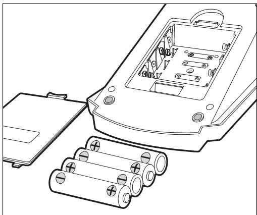 IBP MEDIPRO 100FN - Batterijen aanbrengen / lege batterijen verrangen - 1