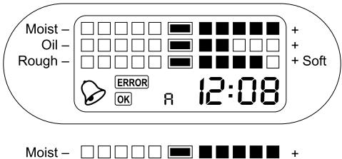 IBP SKIN ANALYSER - SYMBOLE DER LCD-ANZEIGE - 1