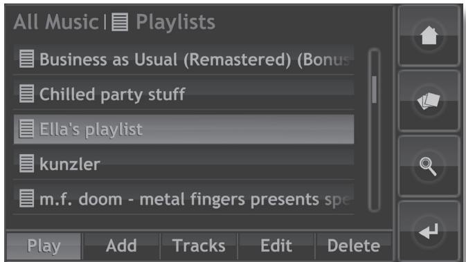 NAIM HDX - Sélection et gestion des listes de lecture - 1