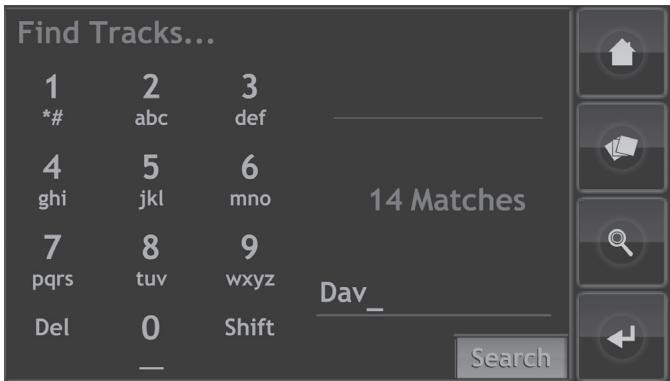 NAIM HDX - Le menu Find Music (recherche musique) - 2