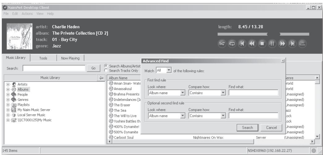 NAIM HDX - Recherche avancée - 1