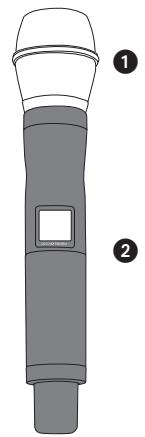 SHURE UHF-R WIRELESS - Les systèmes à main complrennent : - 1