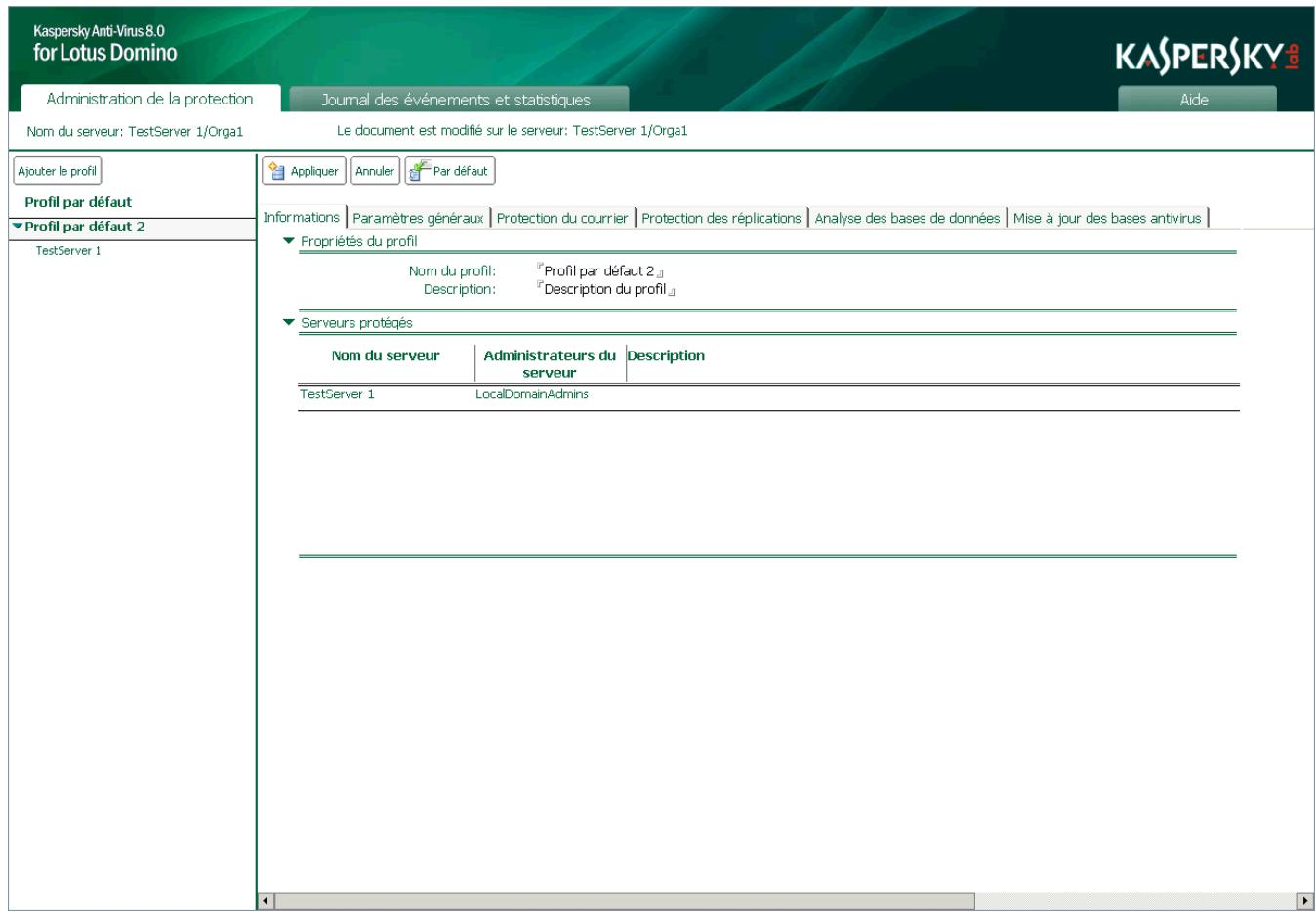 KASPERSKY ANTI-VIRUS 8 - INTERFACE DE L'APPLICATION - 1