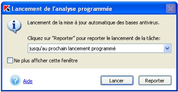 KASPERSKY ANTI-VIRUS PERSONAL PRO 5.0 - Programmation de l'execution des tâches - 3