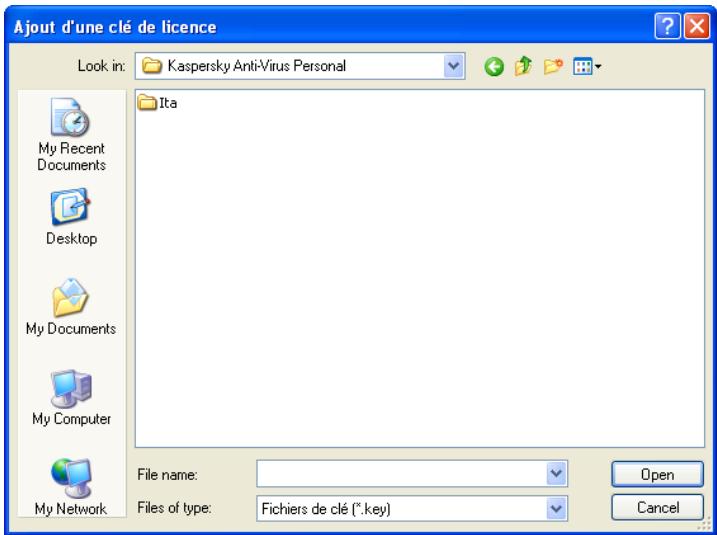 KASPERSKY ANTI-VIRUS PERSONAL PRO 5.0 - Etape 8. Activation de la clé de licence - 4