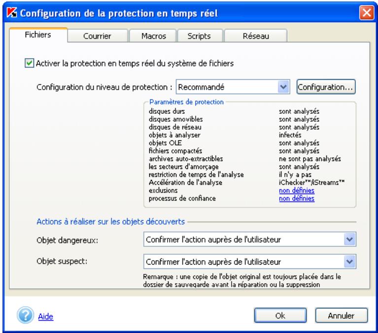 KASPERSKY ANTI-VIRUS PERSONAL PRO 5.0 - Protection des fichiers - 1