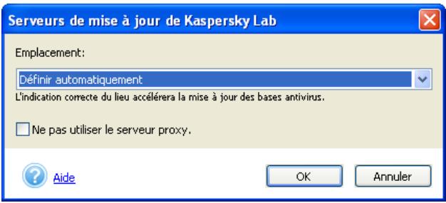 KASPERSKY ANTI-VIRUS PERSONAL PRO 5.0 - Sélection de l'origine de la mise à jour - 2