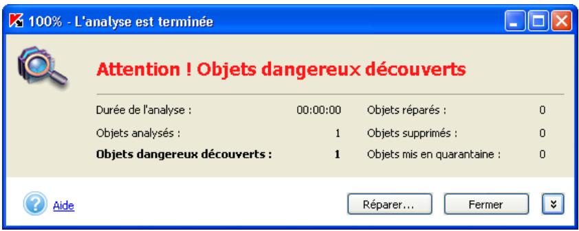 KASPERSKY ANTI-VIRUS PERSONAL PRO 5.0 - Traitement des virus - 2