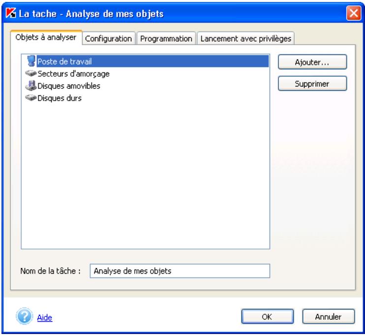 KASPERSKY ANTI-VIRUS PERSONAL PRO 5.0 - Création d'une nouvelle tâche - 2