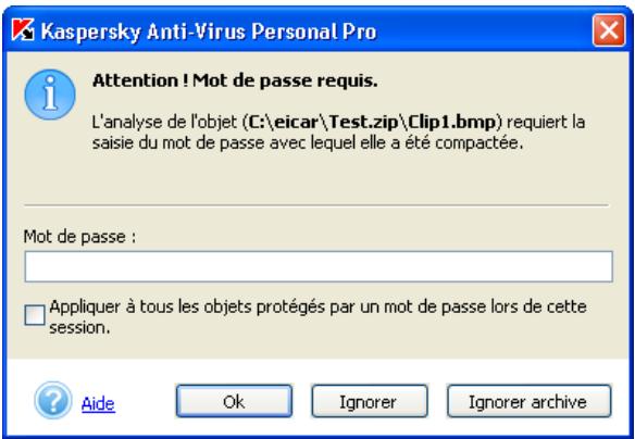 KASPERSKY ANTI-VIRUS PERSONAL PRO 5.0 - Analyse des archives - 3