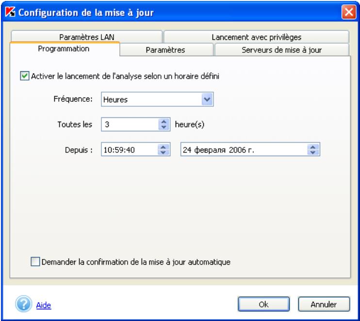 KASPERSKY ANTI-VIRUS PERSONAL PRO 5.0 - Configuration de la mise à jour - 2