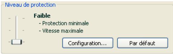 KASPERSKY INTERNET SECURITY 6.0 - Sélection du niveau de sécurité Internet - 1