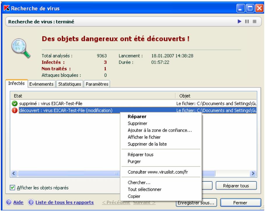 KASPERSKY INTERNET SECURITY 6.0 - Règles d'exclusion - 3