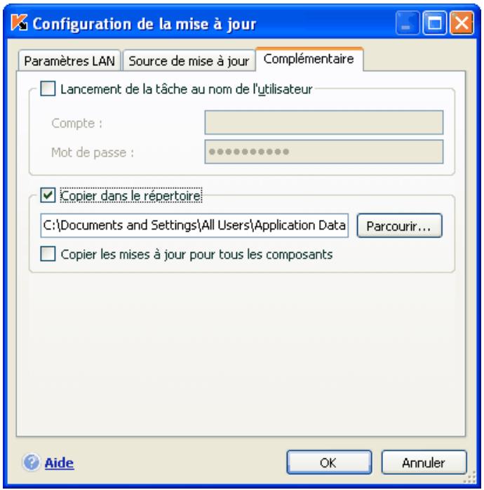 KASPERSKY INTERNET SECURITY 6.0 - Copie des mises à jour - 1