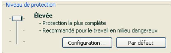 KASPERSKY INTERNET SECURITY 6.0 - Sélection du niveau de protection - 1