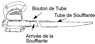 WEED EATER WEB200 - Montage du TUBE de souflante - 1