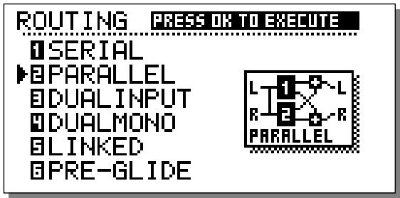 TC ELECTRONIC M3000 - MENURouting - 3