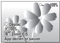 LOGICOM-SANYO XACTI VPC-E7 - Appuyez sur [T] ([O]) au niveau de la commande du zoom. - 1