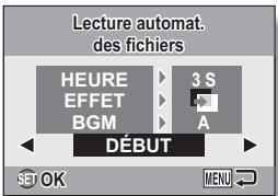 LOGICOM-SANYO XACTI VPC-E7 - Sélectionnez "DIAPORA" et appuyez sur la touche SET. - 1