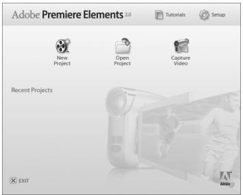 LOGICOM-SANYO XACTI VPC-HD700 - Double-cliquez sur l'icone Premiere Elements sur votre bureau pour executer le programme Premiere Elements. - 1