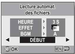 LOGICOM-SANYO XACTI VPC-S70 - Sélectionnez "DIAPORA" et appuyez sur la touche SET. - 1