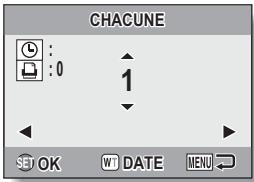 LOGICOM-SANYO XACTI VPC-S70 - Indiquez si la date doit etre imprimée sur I'impression et definissez le nombre d'impressions. - 1