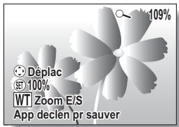 LOGICOM-SANYO XACTI VPC-S70 - Appuyez sur [T] ([O]) au niveau de la commande du zoom. - 1