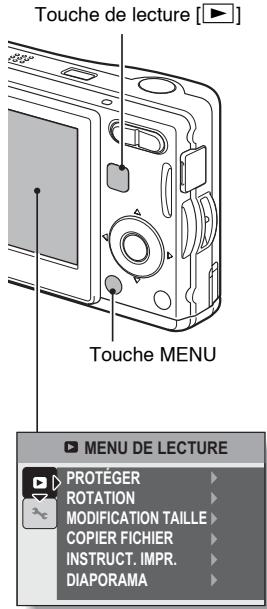 LOGICOM-SANYO XACTI VPC-S70 - Appuyez sur la touche MENU. - 1