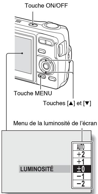 LOGICOM-SANYO XACTI VPC-S70EX - Réglage de la luminosité de l'écran - 1