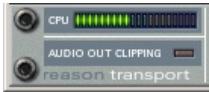 PROPELLERHEAD REASON - Affichage des ressources du processeur - 1