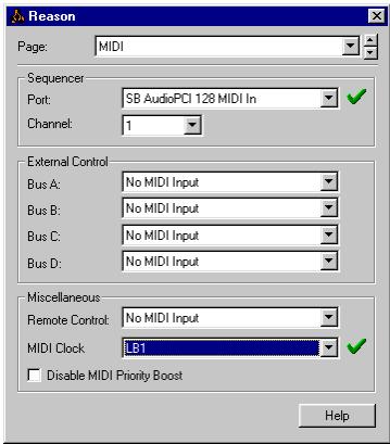 PROPELLERHEAD REASON - Procedure : - 1