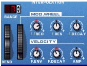 PROPELLERHEAD REASON - Mollettes de Pitch Bend et de modulation - 1